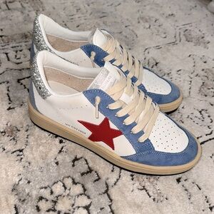 Vintage Havana Red.White.Blue Sneakers
